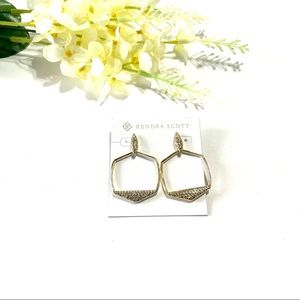 Kendra Scott Gold Tone Selena Earrings